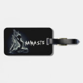 Yoga Reiki Instructor Pose Gepäckanhänger (Rückseite horizontal)