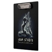 Yoga Reiki Instructor Pose Klemmbrett (Links)