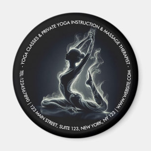 Yoga Reiki Instructor Pose Magnet