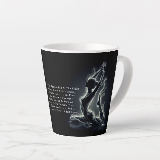 Yoga Reiki Instructor Pose Milchtasse (Rechte Ecke)