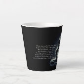 Yoga Reiki Instructor Pose Milchtasse (Vorderseite)