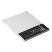 Yoga Reiki Instructor Pose Notizblock (angewinkelt)
