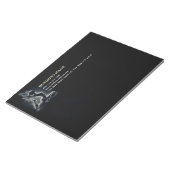 Yoga Reiki Instructor Pose Notizblock (angewinkelt)