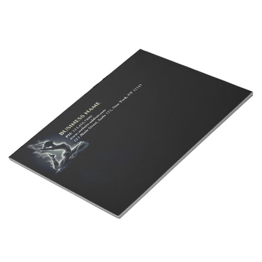 Yoga Reiki Instructor Pose Notizblock (angewinkelt)