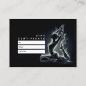 Yoga Reiki Instructor Pose Rabattkarte (Vorderseite)