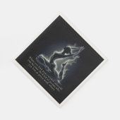 Yoga Reiki Instructor Pose Serviette (Ecke)