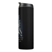 Yoga Reiki Instructor Pose Thermosbecher (Nach rechts gedreht)