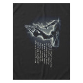 Yoga Reiki Instructor Pose Tischdecke (Vorderseite)