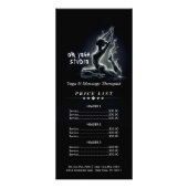 Yoga Reiki Instructor Pose Werbekarte (Vorne)