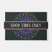 Yoga Reiki Meditation Instructor Good Vibes only Fußmatte (Vorderseite)