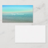 Yoga Reiki ruhige Visitenkarten Visitenkarte (Vorne/Hinten)