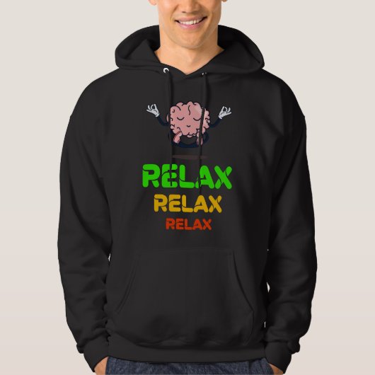 Yoga Relax Hoodie (Vorderseite)