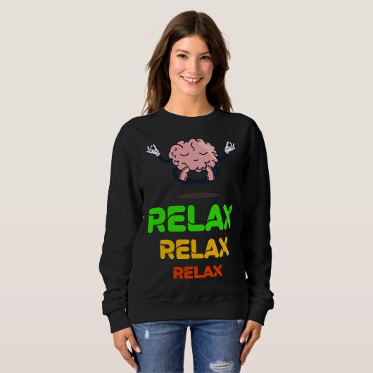 Yoga Relax Sweatshirt (Vorne ganz)