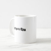 Yoga - Ruhe Kaffeetasse (Vorderseite Links)
