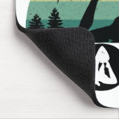 Yoga - Ruhe, Liebe und Licht Mousepad (Ecke)