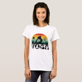 Yoga - Ruhe, Liebe und Licht T-Shirt (Vorne ganz)