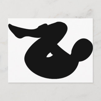 Yoga - Salto Postkarte