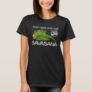 Yoga Savasana Parrot mexikanischer Roter Kopf Amaz T-Shirt