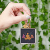 Yoga Schlüsselanhänger (Hand)
