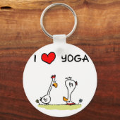 Yoga Schlüsselanhänger (Vorderseite)