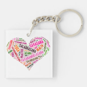 Yoga Schlüsselanhänger