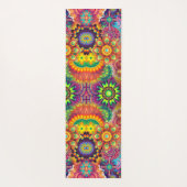 Yoga schöne Farben Fitness Personalisiert YOGA Yogamatte (Rückseite)