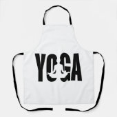 Yoga. Schürze (Vorderseite)