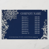 Yoga-Seestelle aus New Age Flyer (Hinten)