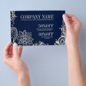 Yoga-Seestelle aus New Age Flyer (Handgriff)