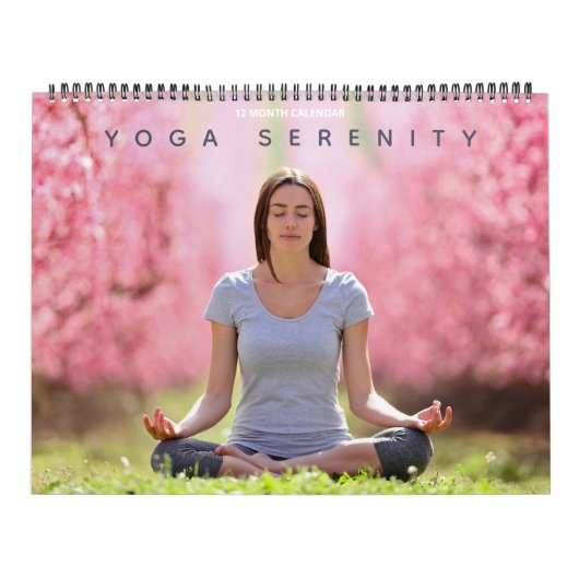 Yoga Serenität Kalender (Titelbild)