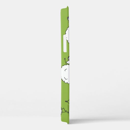 Yoga Sheep: Whimsical Sketch Fun. Case-Mate iPhone Hülle (Rückseite / Rechts)