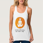 Yoga-Shirt mit Chakra Farben Tank Top (Vorderseite)