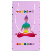 Yoga sieben Chakras Kleine Geschenktüte (Vorderseite)