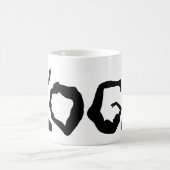 Yoga Silhouettes Kaffeetasse (Mittel)