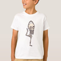 Yoga-Skelett Zen-Geist Kinder