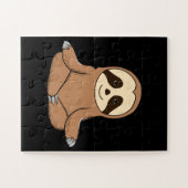 Yoga Sloth Funny Jig Saw Puzzle (Horizontal)