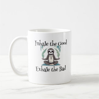 Yoga Sloth Tasse für Meditation