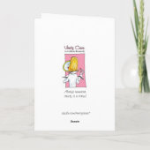 Yoga "sole" auf der Geburtskarte Karte (Rückseite)