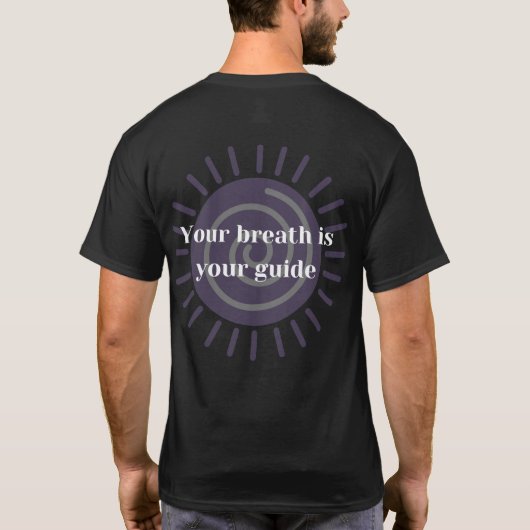 Yoga Soul BLACK T-Shirt (Rückseite)
