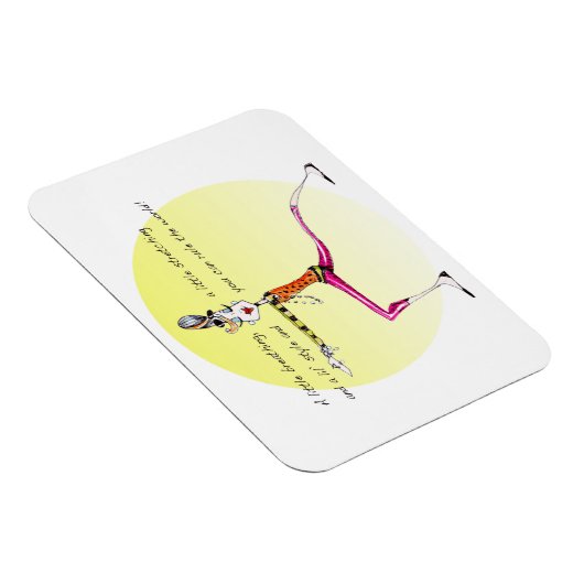 Yoga Spaß Magnet (Rechte Seite)