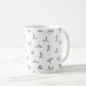 Yoga-Späthchen Kaffeetasse (VorderseiteRechts)