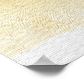 Yoga Speak: Orange Creative Chakra Poster (Ecke)