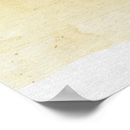 Yoga Speak: Orange Creative Chakra Poster (Ecke)