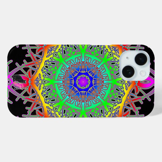 Yoga Spectra Glyph Case-Mate iPhone Case (Rückseite (Horizontal))