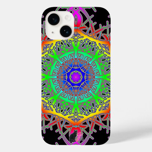 Yoga Spectra Glyph Case-Mate iPhone Case (Rückseite)