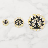 Yoga Spirit Konfetti (Rückseiten)