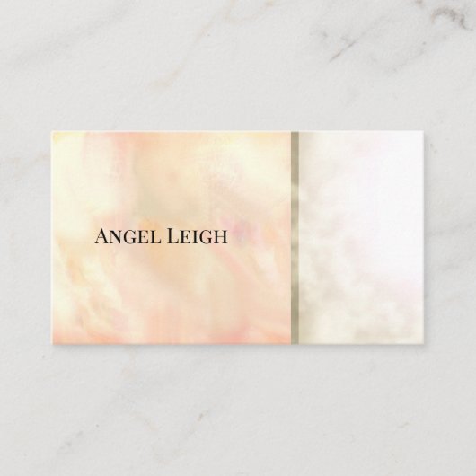 Yoga, spirituell, Beratung, Visitenkarten Visitenkarte (Vorderseite)