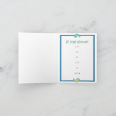 Yoga spricht Baby: Lil Yogi-Dusche! Einladung (Innenseite)