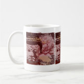 Yoga spricht: Buddha-Baum-Grafik Kaffeetasse (Links)