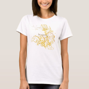 Yoga spricht: Gelbes Stärke Chakra T-Shirt